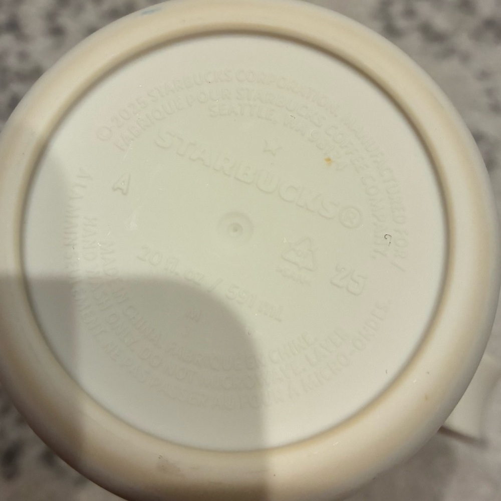 Starbucks 2025 Fall Matte White Tumbler - Picture 8 of 10